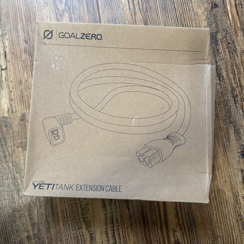 New Goal Zero Yeti Tank Extension Cable 12ft 98206 80A Power Link Accessory